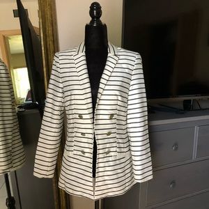H&M Striped Blazer